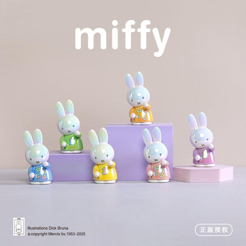 Desk Setup Organizer - Miffy Pen Holder Blind Box Colorful
