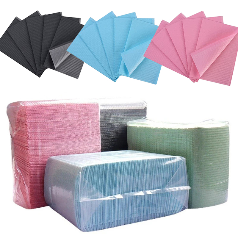 Desk Setup Clean - 250/125/50/30pcs Disposable Tattoo Bib Tattoo Clean