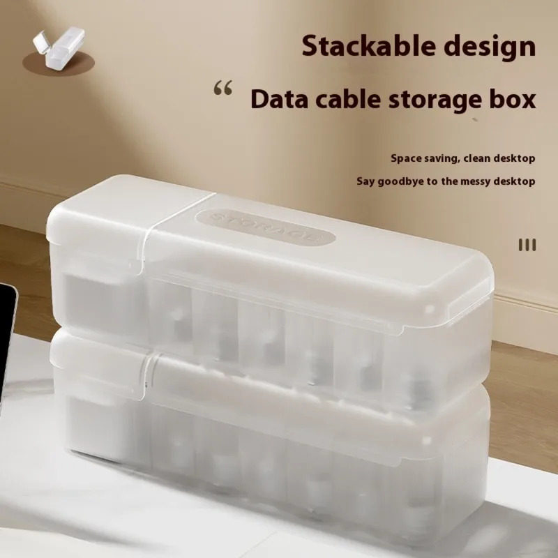 Desk Setup Organizer - New Cable Storage Box Organizer Charger