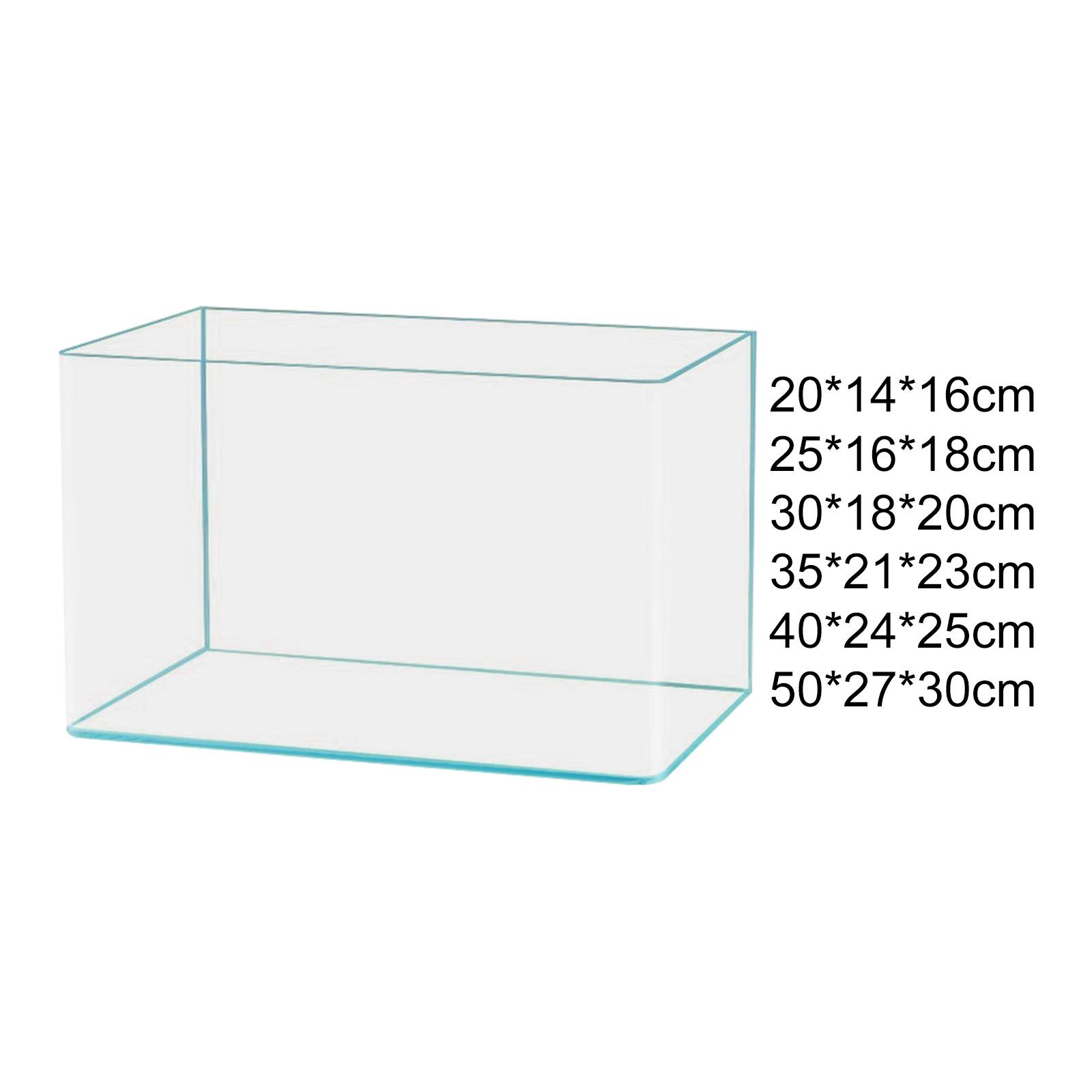 Desk Setup Clean - Clear Glass Fish Tank Decoration Easy