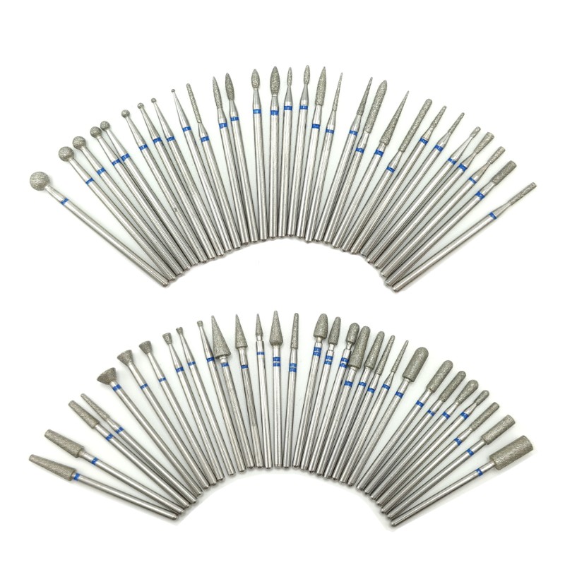 Desk Setup Clean - 61 Types Diamond Nail Drill Bit