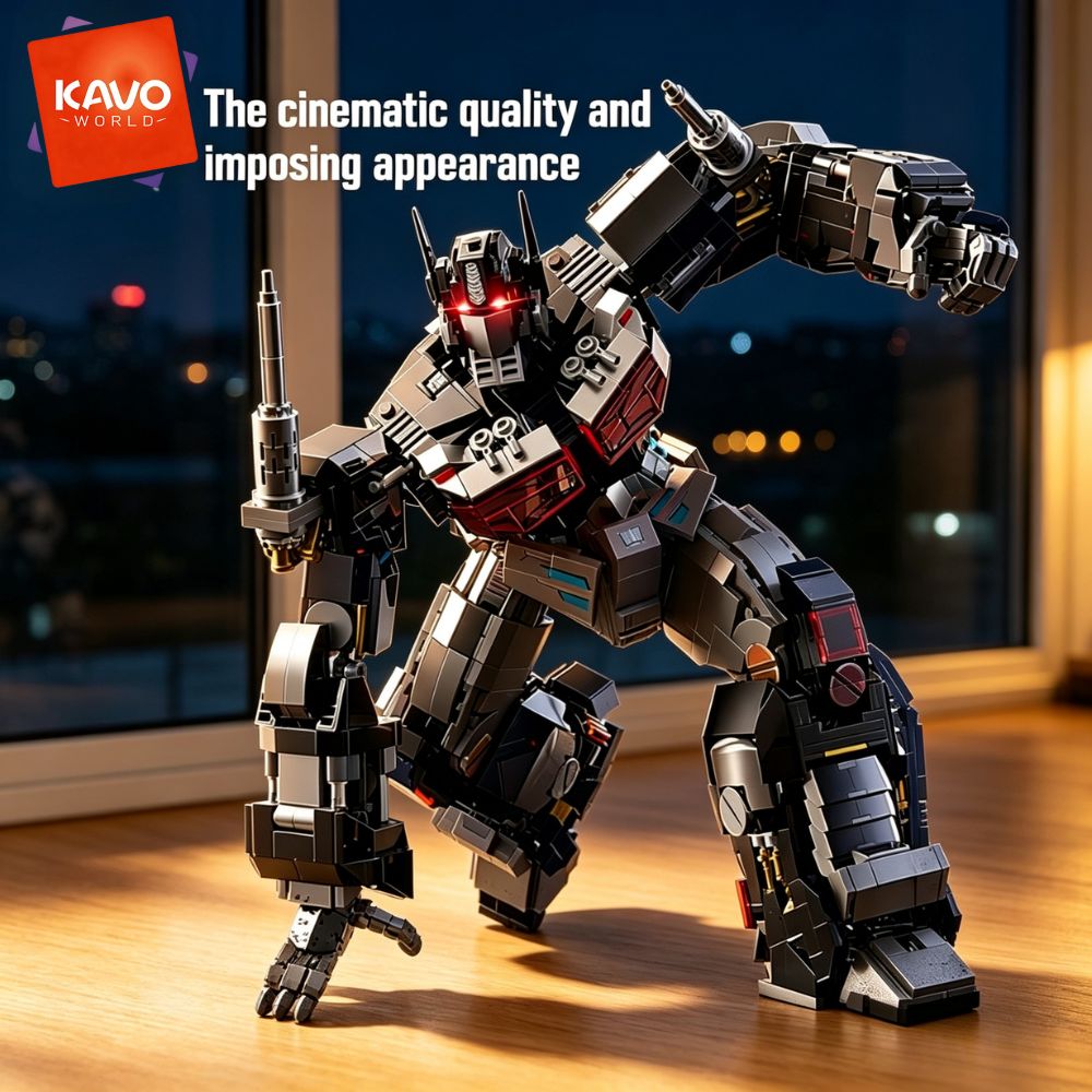 Desk Setup Diy - KAVOWORLD 2045pcs Future Mecha Robot Building