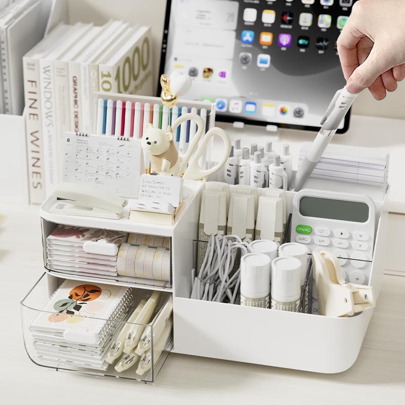Large Capacity Multifunctional - Desk Setup Organizer 评论和价格
