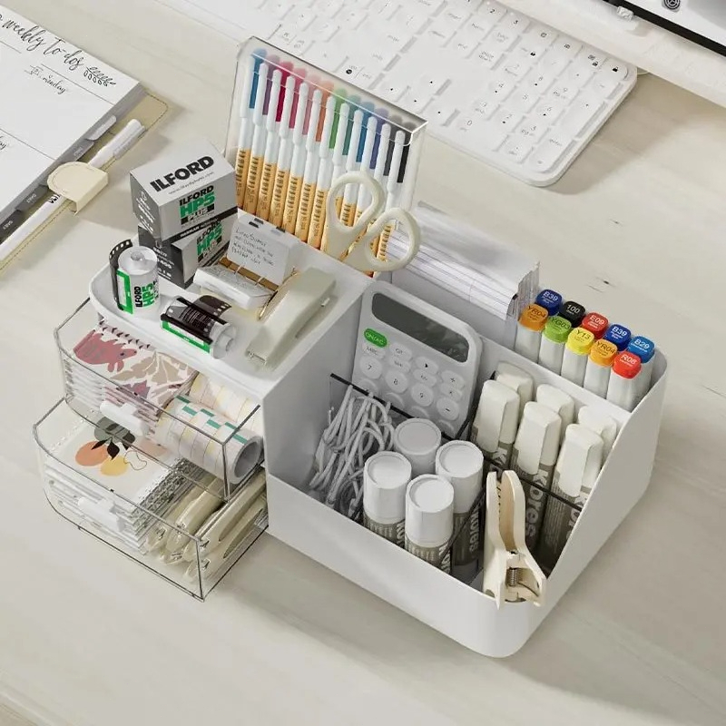 Large Capacity Multifunctional - Desk Setup Organizer 评论和价格