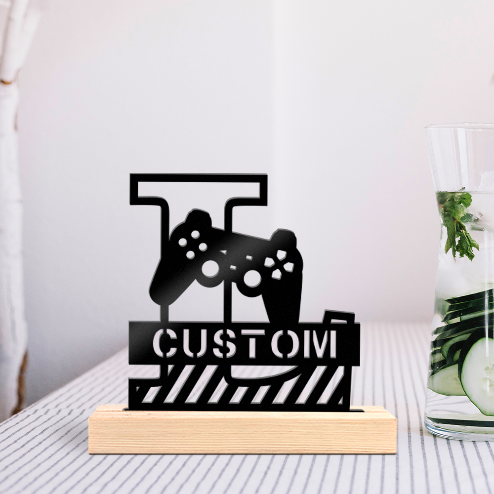 1pc Metal Desktop Ornaments an - Desk Setup Decor 评论和价格