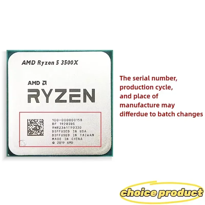 AMD Ryzen 5 3500X R5 3500X Soc - Amd Cpu Ryzen 5 评论和价格