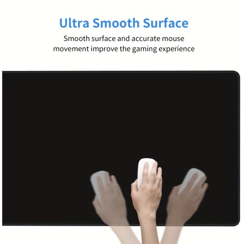 Mouse Pad Dark Style Lace Edge - Desk Setup Dark 评论和价格