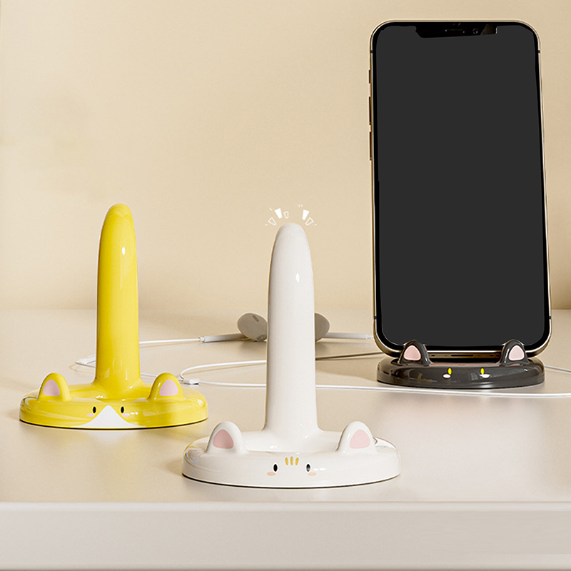 Cute And Sweet Cartoon Cat Mob - Desk Setup Decor 评论和价格