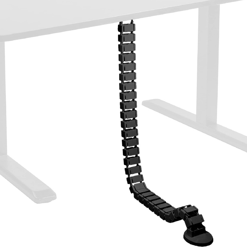 Wire Spine Cable Sleeve Under  - Desk Setup Clean 评论和价格