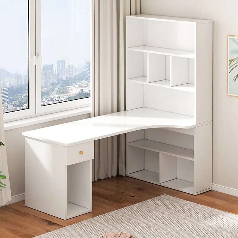 Computer desk L-shaped knee ta - L Shaped Desk Setup 评论和价格