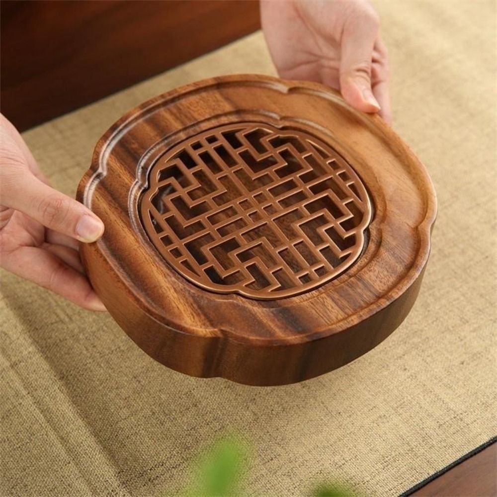Walnut Wood Bearing Wood Tea T - Desk Setup Clean 评论和价格