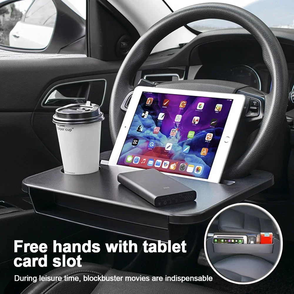 Multi-used Car Tray Laptop Des - Desk Setup Organizer 评论和价格