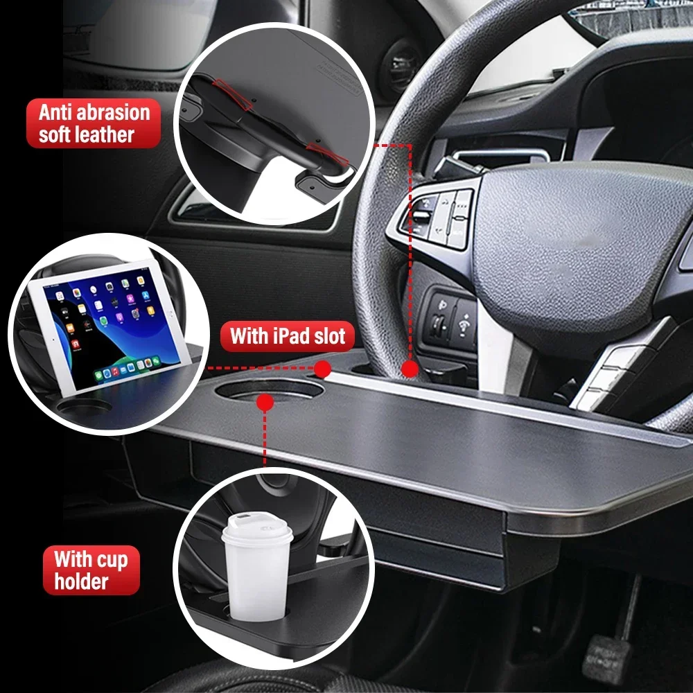 Multi-used Car Tray Laptop Des - Desk Setup Organizer 评论和价格