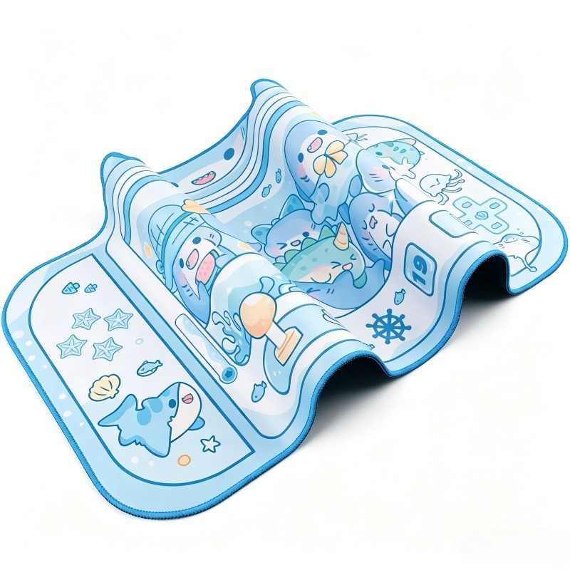 Extra Large Cartoon Rubber Gam - Desk Setup Blue 评论和价格