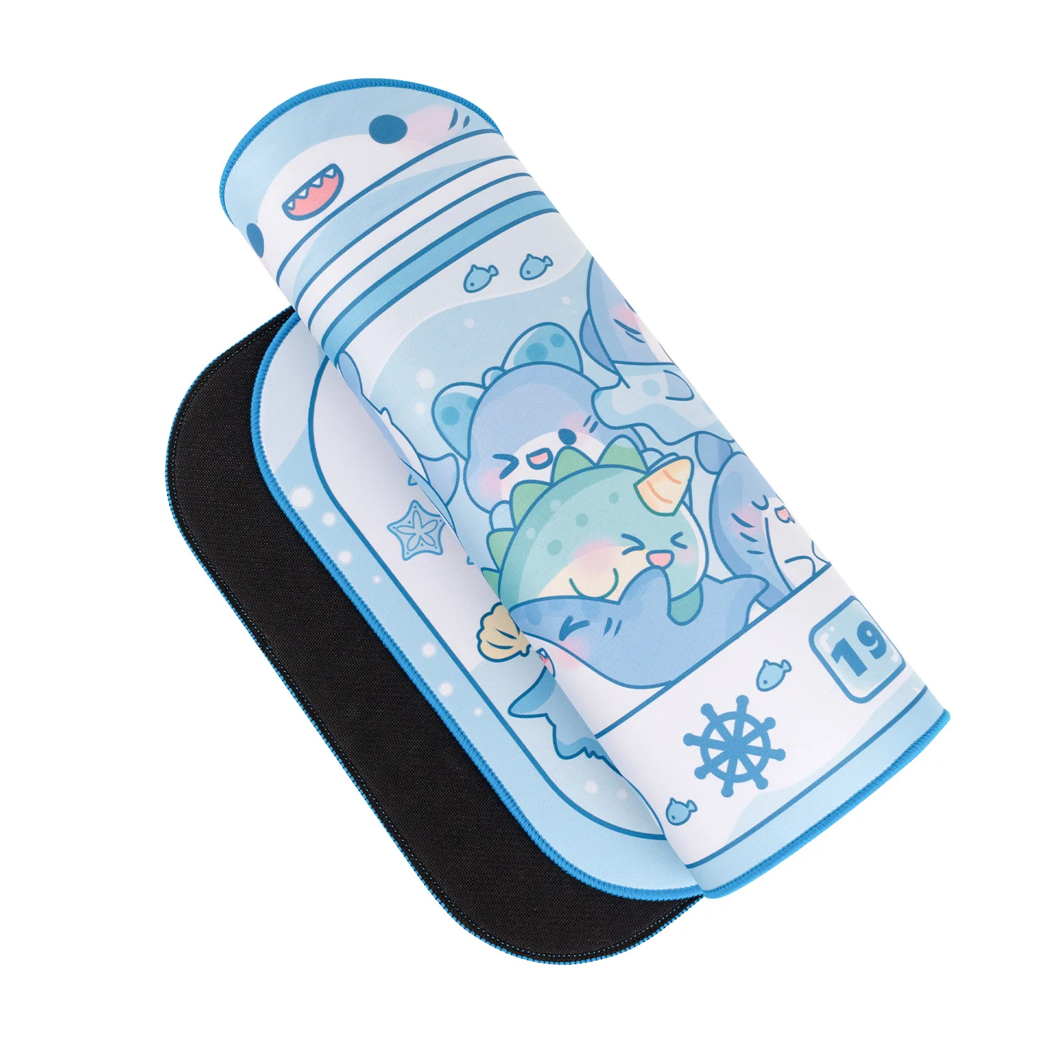 Extra Large Cartoon Rubber Gam - Desk Setup Blue 评论和价格