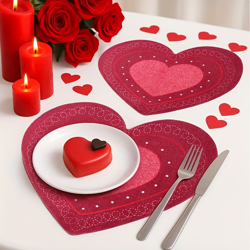 4PCS Valentine's Day Romantic  - Desk Setup Clean 评论和价格