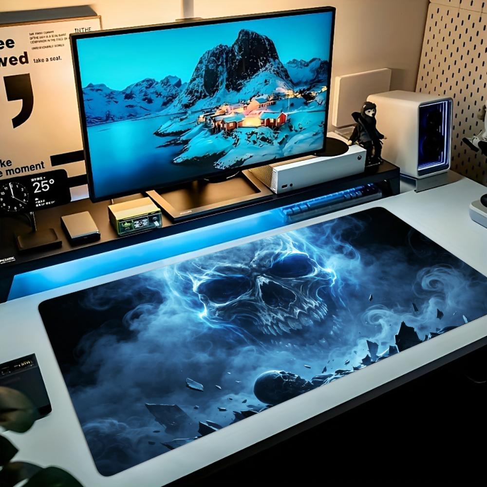 Mysterious Blue Lightning Ghos - Desk Setup Blue 评论和价格
