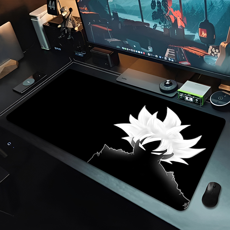 DBZ Black Anime Mouse Pad Drag - Desk Setup Accessories 评论和价格