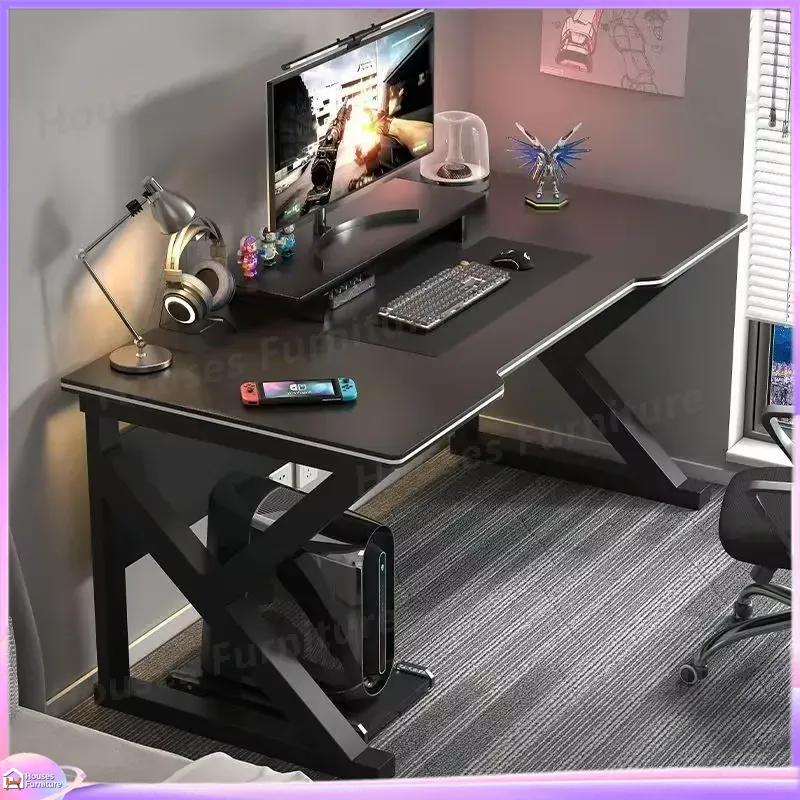 Cafe Metal Gaming Desk Black M - L Shaped Desk Setup 评论和价格