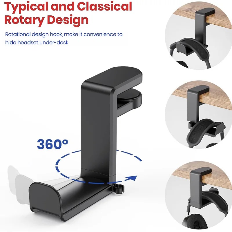 360 Degree Rotating No Punch T - Desk Setup Organizer 评论和价格