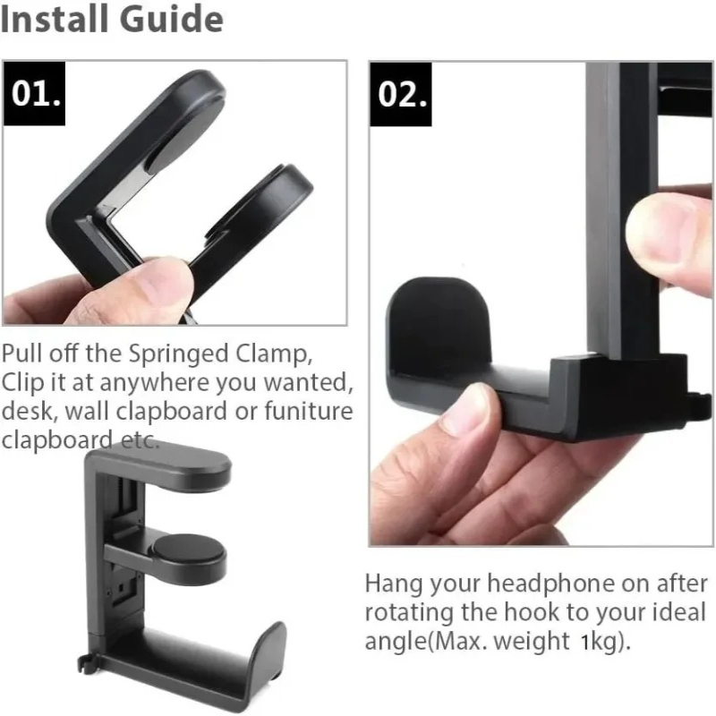 360 Degree Rotating No Punch T - Desk Setup Organizer 评论和价格