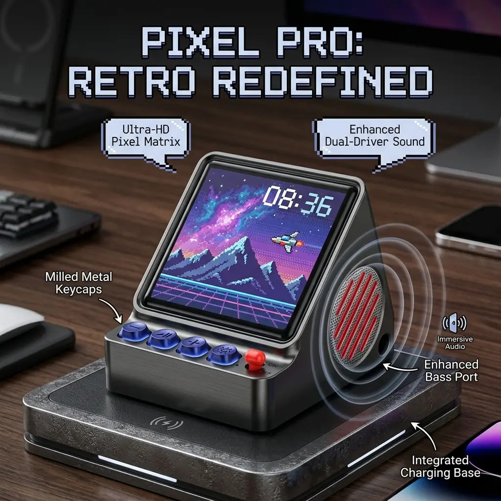 Retro Pixel Art Programmable L - Desk Setup Diy 评论和价格
