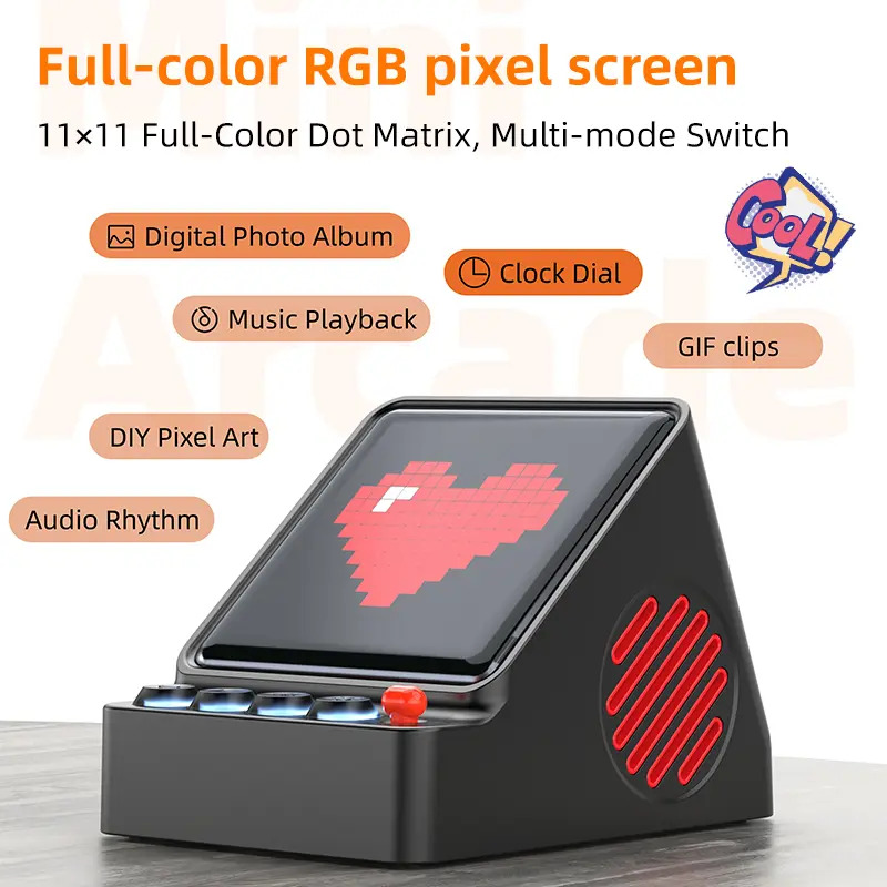 Retro Pixel Art Programmable L - Desk Setup Diy 评论和价格