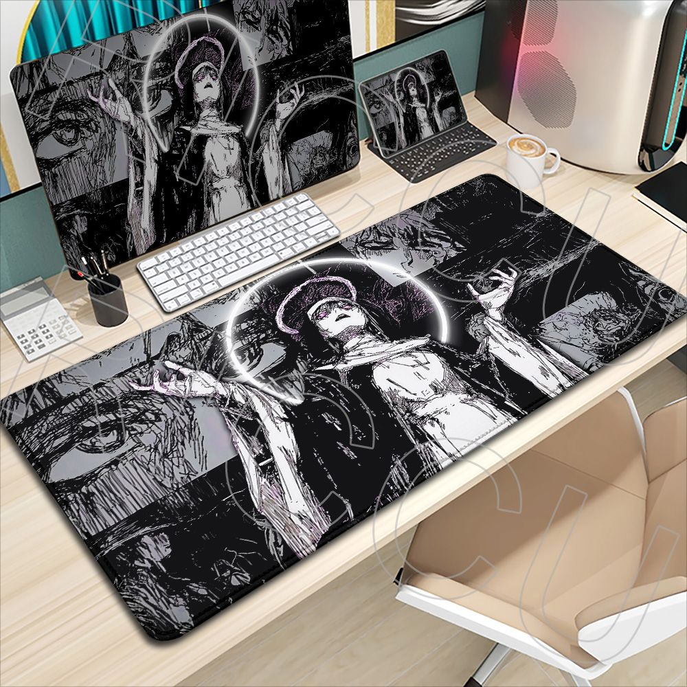 Anime Girl Black Dark style Nu - Desk Setup Dark 评论和价格