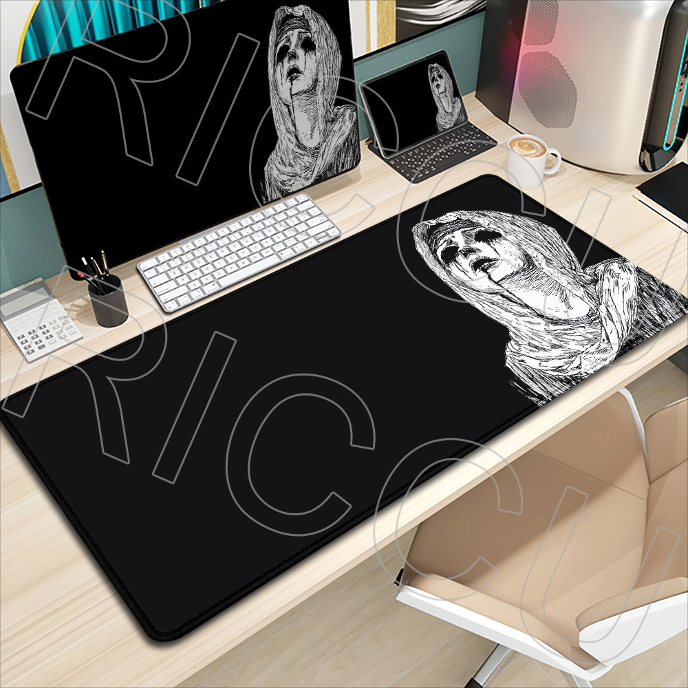 Anime Girl Black Dark style Nu - Desk Setup Dark 评论和价格