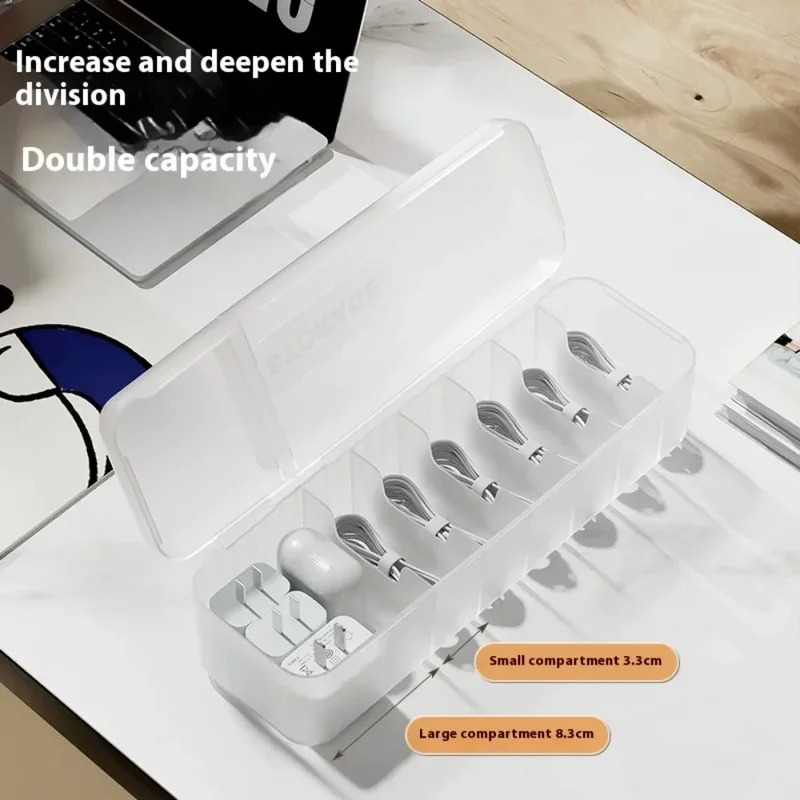 New Cable Storage Box Organize - Desk Setup Organizer 评论和价格