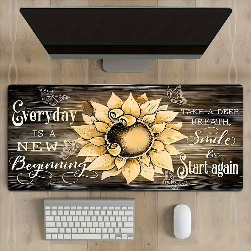 Sunflower Mouse Pad Inspiratio - Desk Setup Inspiration 评论和价格