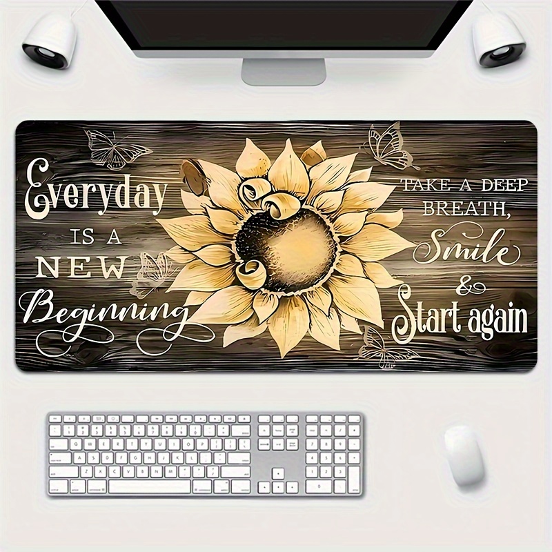 Sunflower Mouse Pad Inspiratio - Desk Setup Inspiration 评论和价格
