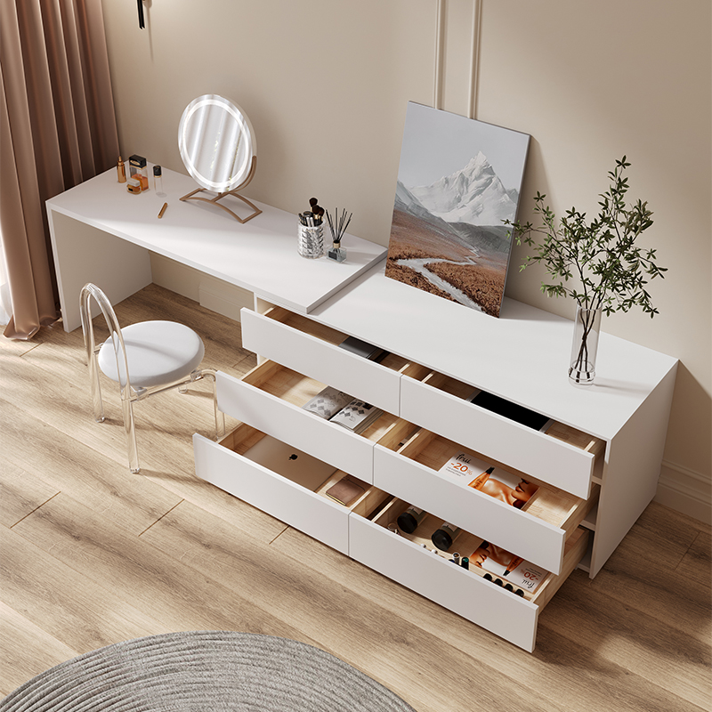 xx-Dresser,Multi-purpose Flat  - L Shaped Desk Setup 评论和价格