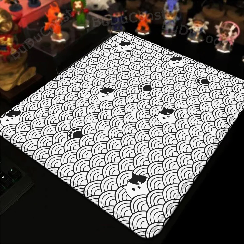 18x22cm Small Rug Black Cat Cl - Desk Setup Blue 评论和价格