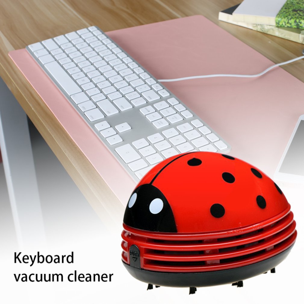 Cute Ladybug Desktop Vacuum Cl - Desk Setup Clean 评论和价格