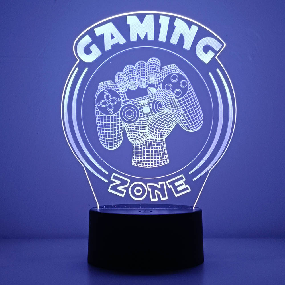 3D Night Light Lamp Gaming Roo - Desk Setup Diy 评论和价格