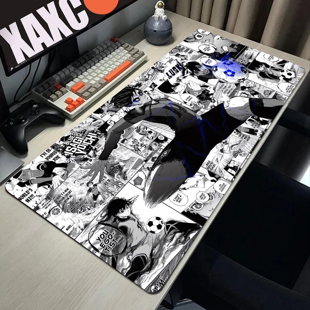 Black And White Anime Mouse Pa - Desk Setup Blue 评论和价格