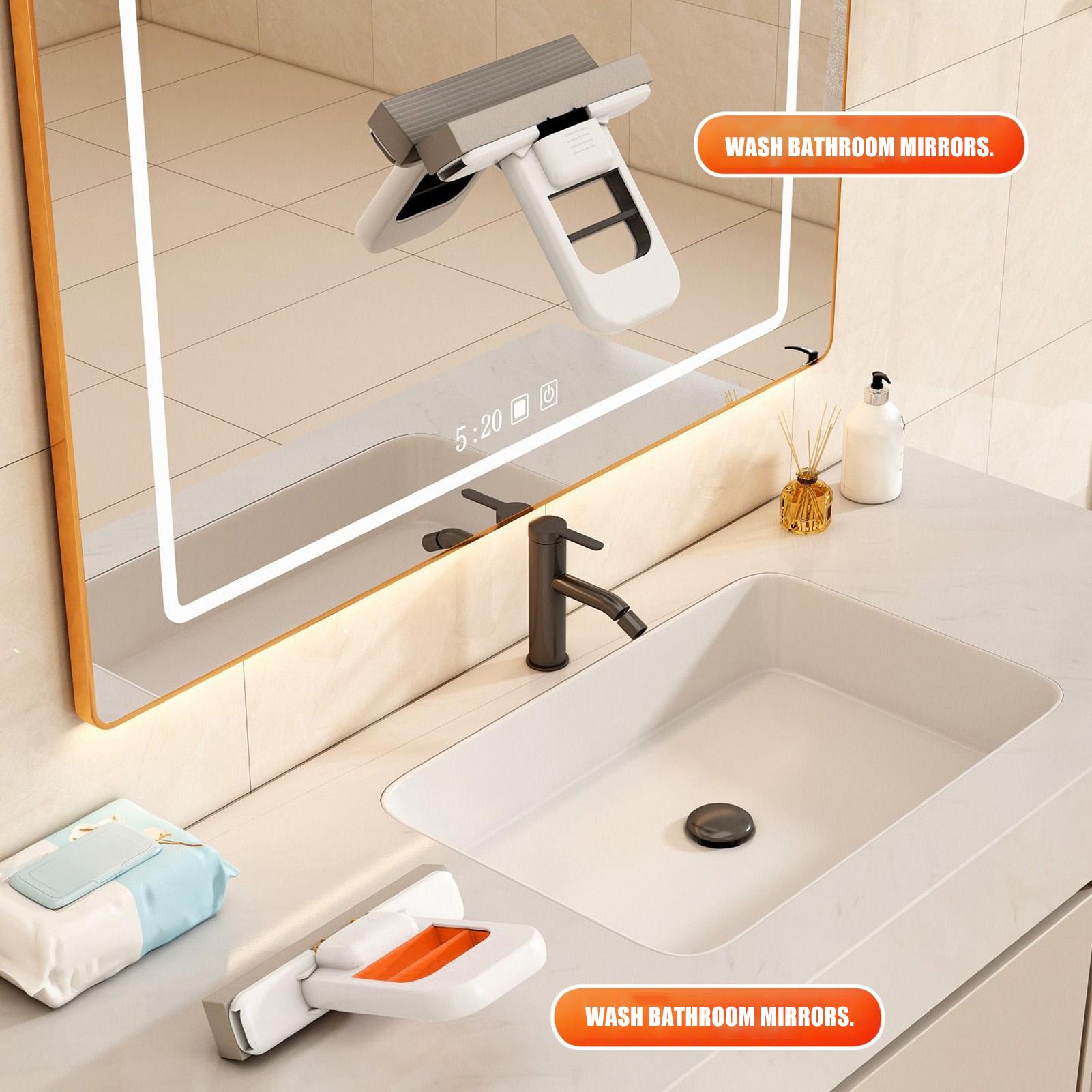 Self-Squeezing Desktop Mop Han - Desk Setup Clean 评论和价格