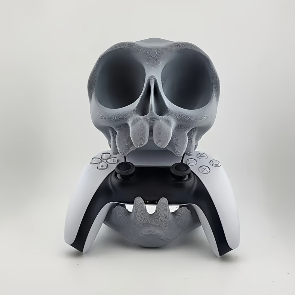 Skull Shaped Controller Stand  - Desk Setup Accessories 评论和价格