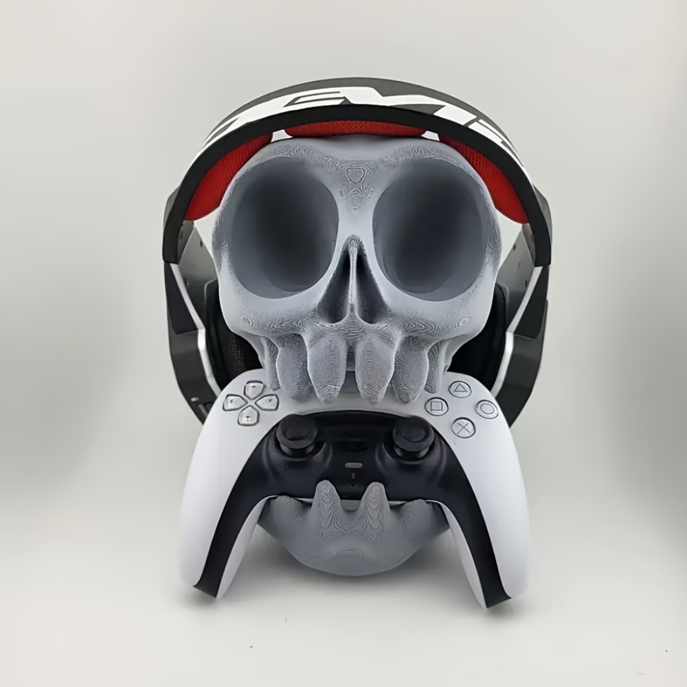 Skull Shaped Controller Stand  - Desk Setup Accessories 评论和价格