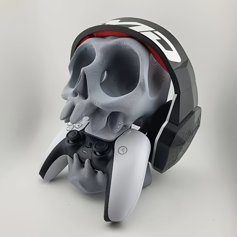 Skull Shaped Controller Stand  - Desk Setup Accessories 评论和价格