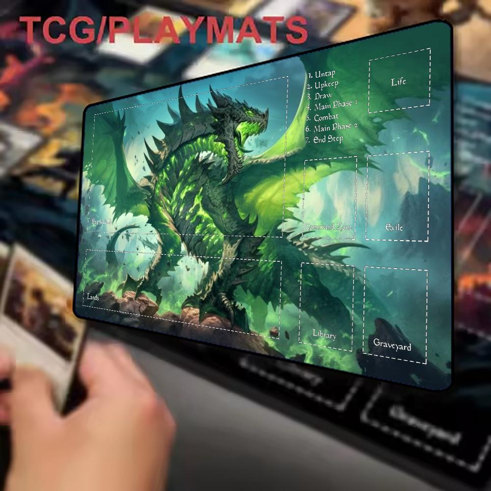 Dark Purple Phoenix Playmat TC - Desk Setup Dark 评论和价格