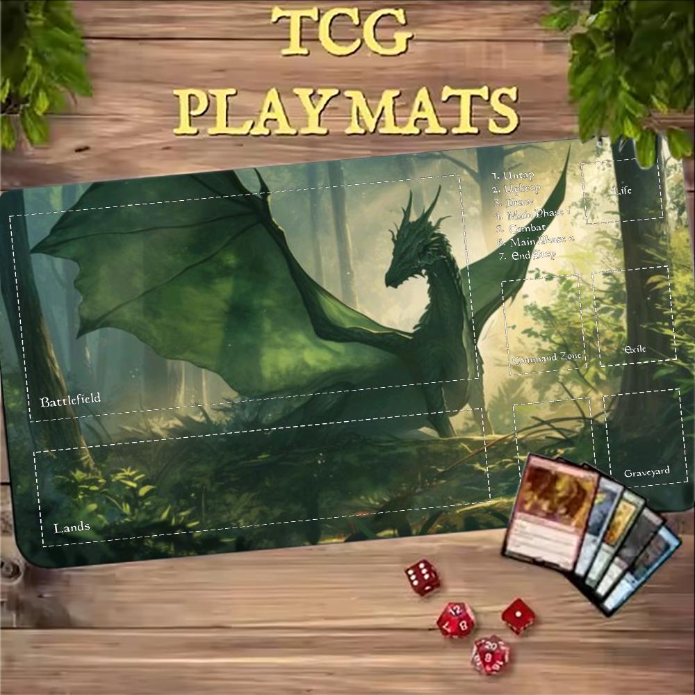 Dark Purple Phoenix Playmat TC - Desk Setup Dark 评论和价格
