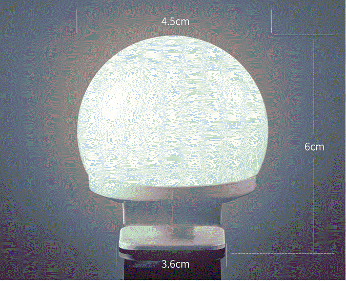 LED Light Paste Mirror Makeup  - Desk Setup Lighting 评论和价格