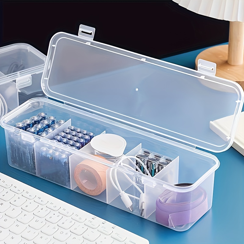 2Pcs Large Cable Management Bo - Desk Setup Organizer 评论和价格
