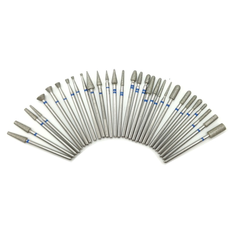 61 Types Diamond Nail Drill Bi - Desk Setup Clean 评论和价格