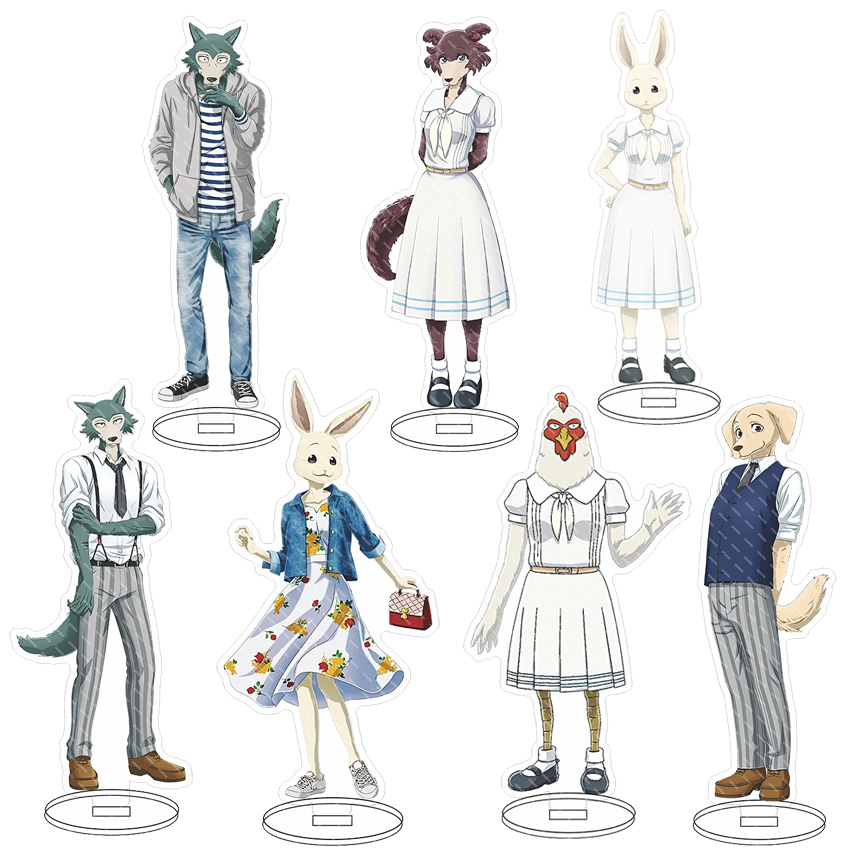 16CM Anime BEASTARS Legoshi Lo - Desk Setup Decor 评论和价格