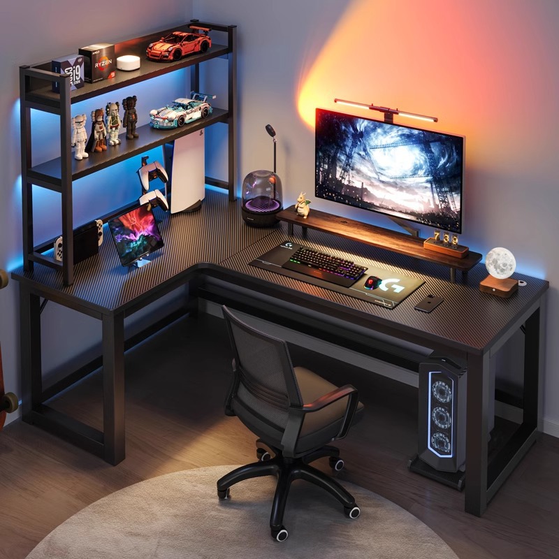 Computer desk Home corner tabl - L Shaped Desk Setup 评论和价格