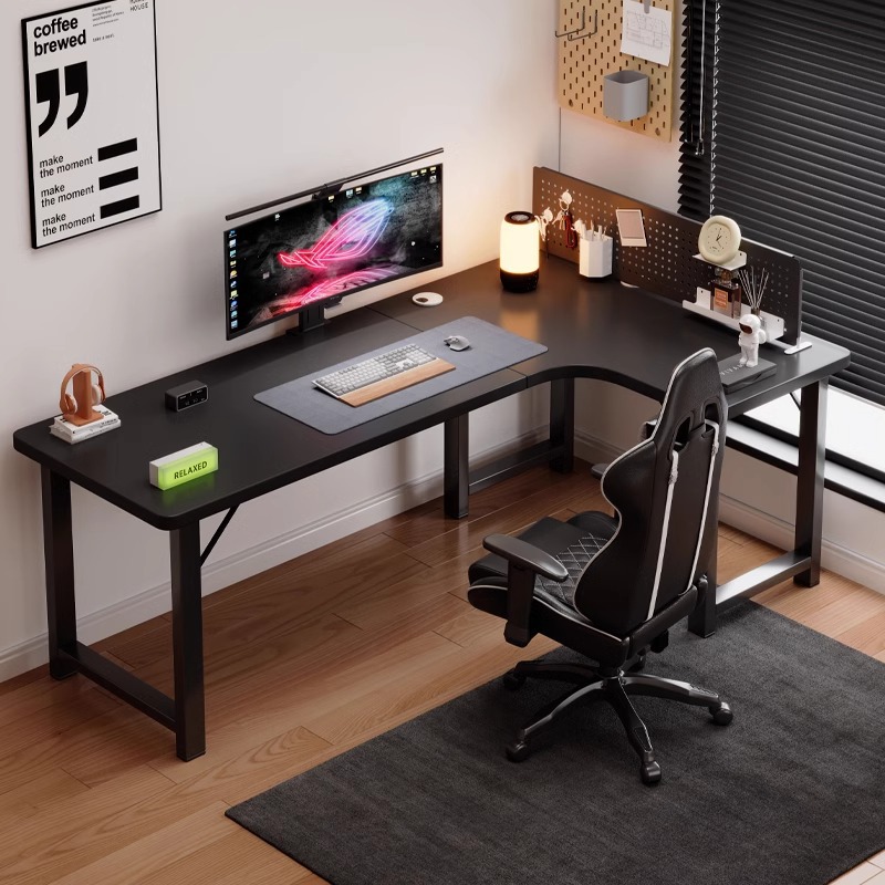 Computer desk Home corner tabl - L Shaped Desk Setup 评论和价格