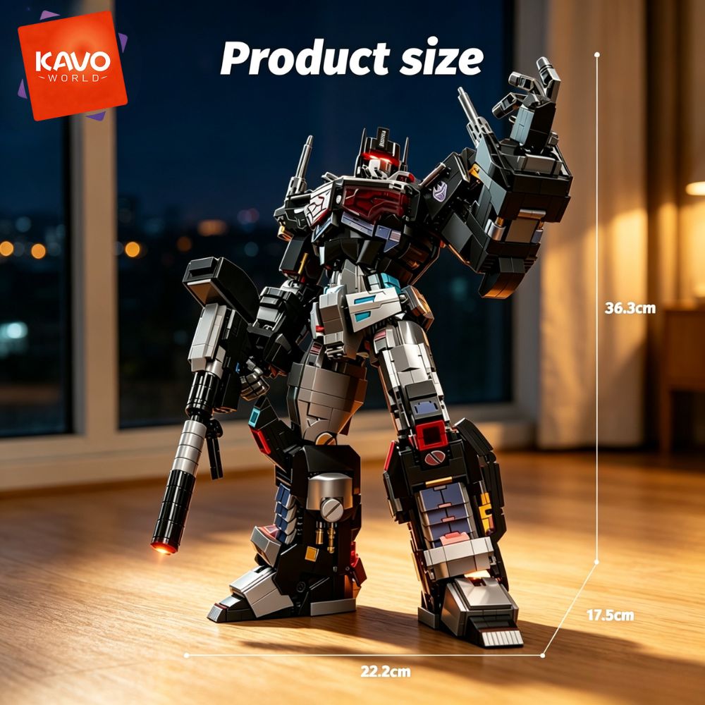 KAVOWORLD 2045pcs Future Mecha - Desk Setup Diy 评论和价格